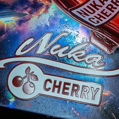 Displate Fallout–Nuka Cherry Girl–Limited Edition – x/1000 Fast & Safe Shipping