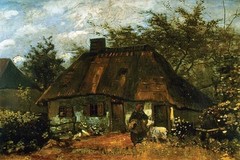 Farmhouse in Nuenen by Vincent van Gogh – Art Print