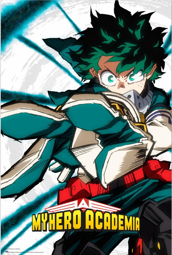 Poster Studio B – My Hero Academia Izuku Midoriya Anime 24×36″ NEW R85625