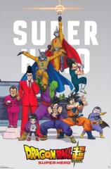 Dragon Ball Super – TV Poster (Dragonball Super Hero – Characters) (24″ x 36″)