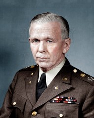 5 star General George Marshall Plan World War II WW2 color photo – I10121
