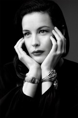 Liv Tyler Sexy Female Model Photo Black And White Wall Home Decor – POSTER 20×30