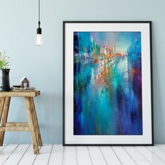 Urban Landscape Canvas Painting Wall Art Print Poster Mural Home Decor Picture