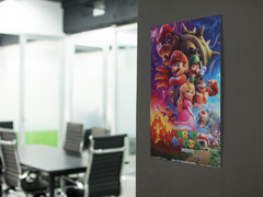 THE SUPER MARIO BROS MOVIE Wall Vinyl Poster Canvas Print Removable & Reusable