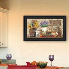 «Antique Kitchen» Framed Wall Art, Living Room Farmhouse Porch Attic Decor 20″