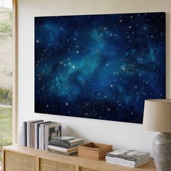 Wall Art Vast, Deep-space Scene Filled With Countless Twinkling Stars Scattered