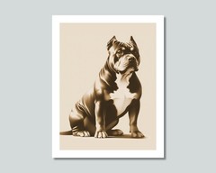 AMERICAN BULLY Dog Photo Picture Pet Print in 8×10, 8.5×11 or 11×14 WB1s