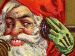 1912 Santa Telephone Christmas POSTER! – 24×36 or smaller – Vintage – Print – De