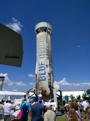 New Shepard Blue Origin Space Rocket Ship Jeff Bezos POSTER PICTURE Photo PRINT