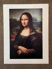 Mona Lisa Reproduction Poster Art print Leonardo da Vinci 16 x 12″ unframed