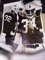 Raiders Bo Jackson 12×18 Inches Unframed 12×18 Inches