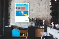 A Bigger Splash – David Hockney – 1967 – Poster