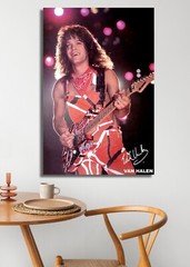 Eddie Van Halen Poster 24×36 Inch Photo Rare Print Wall Art Print – EVH01