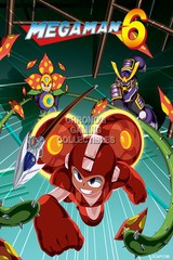 Mega Man 6 NES PS1 PS2 Legacy 1 2 3 4 5 6 Premium POSTER MADE IN USA – MMN026