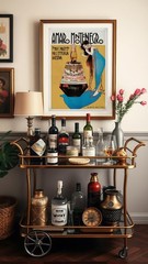 Amaro Montenegro Poster – Retro Cocktail Bar Food & Drink Wall Art