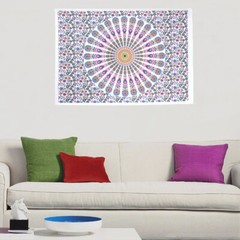 Poster Mandala Tapestry Wall Hanging Indian Decor Bohemian Throw Cotton Tapestry