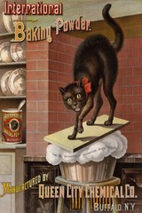 1885 Baking Powder Vintage Style Advertising Wall Home Decor – POSTER 20″x30″