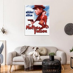 69148 The Maltese Falcon Humphrey Bog Mary Astor Wall Decor Print Poster