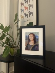 Unique Handmade LEGO Mona Lisa Puzzle Framed Wall Art – Art LEGO Collection 3D