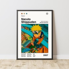 Naruto Kid Poster – Vintage Anime Manga Japanese Wall Art Gift