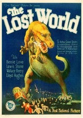 The Lost World 1925 27″x40″ One Sheet Size Poster Movie Dinosaurs Jurassic Park