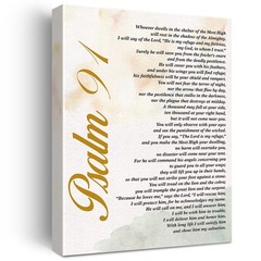 Inspirational Bible Verse Print Positive Psalm 91 He Who Dwells in the Secret…