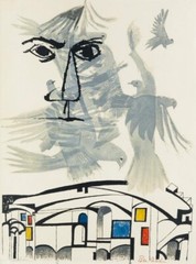 Birds Over the City : Ben Shahn : Archival Quality Art Print Suitable to Frame