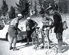 1954 Tour de France, Vintage Cycling Print, Federico Bahamontes, 8 x 10 print