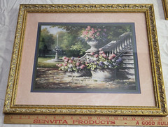 2 Home Interiors & Gifts Floral Wall Hanging Pictures Artwork Coordinating Set