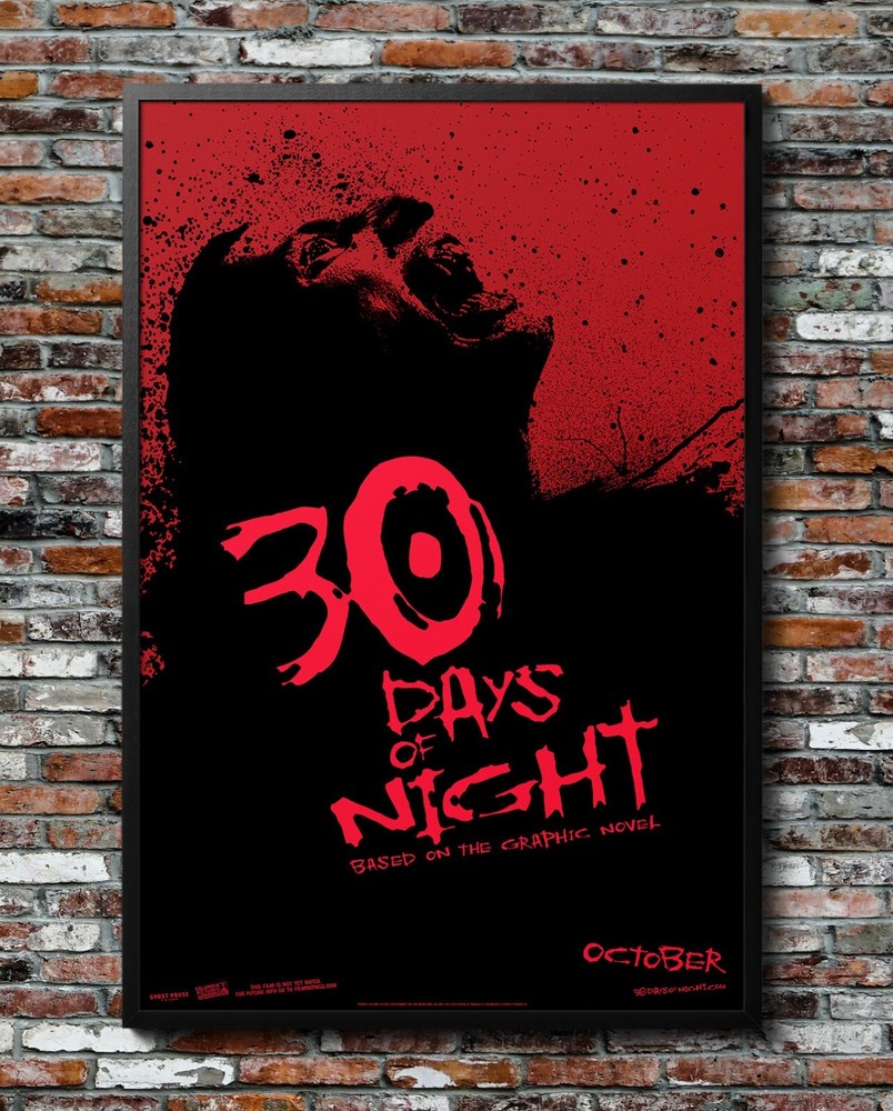 30 Days of Night 2007 Movie Poster 24″x36″ Glossy Unframed 0703