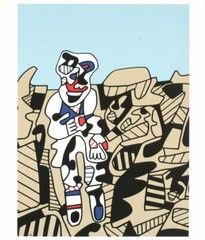 JEAN DUBUFFET Inspection of the Territory, 1974