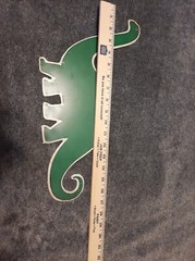 metal wall art Dinosaur open road brand BR