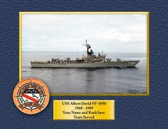 USS AMERICA CVA-CV66 8.5 X 11 Custom Personalized Print of US Navy Ships Gift