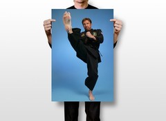 Chuck Norris-Inspired Martial Arts Master – Memorial Tribute – POSTER 20″x30″