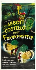 ABBOTT AND COSTELLO MEET FRANKENSTEIN POSTER 3 Sizes