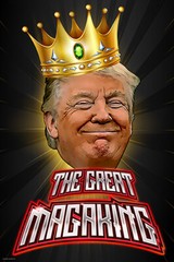 President of the United States Donald Trump The Great MAGA King Patriotic Poster