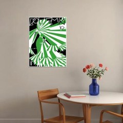 401590 Bohemia La Habana Cuba green and white fashion WALL PRINT POSTER US