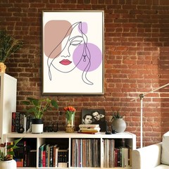 Minimalist Line Art Poster Print LA326