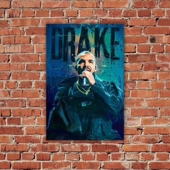 Drake Music Poster Premium MDF Wood Art Poster Room Garage Decor
