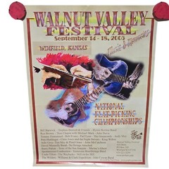 Walnut Valley Festival 2005 Poster Bluegrass Music Winfield Kansas