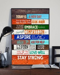 Today is a New Day You Can Start Fresh Wipe the Slate Clean Begin Again Nurse Po