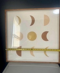 Marmont Moon Phases Celestial Framed Print, Horizontal, Multicolor