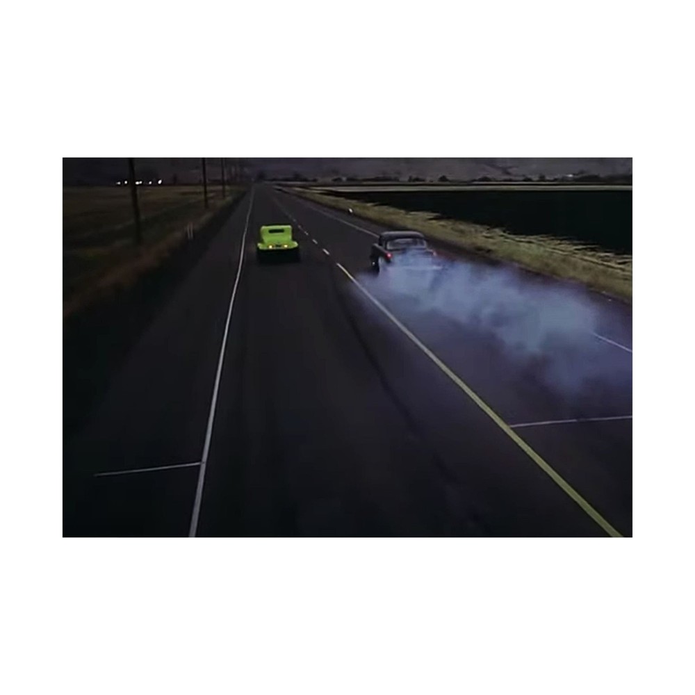 American Graffiti, Paradise Road drag race, John Milner, 32 Ford, Wicked Chevy