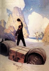 Discovery of the Chest by N.C. Wyeth – Art Print