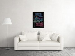Super Metroid Map Super Console Samus Aran Wall Art Home – POSTER 20×30