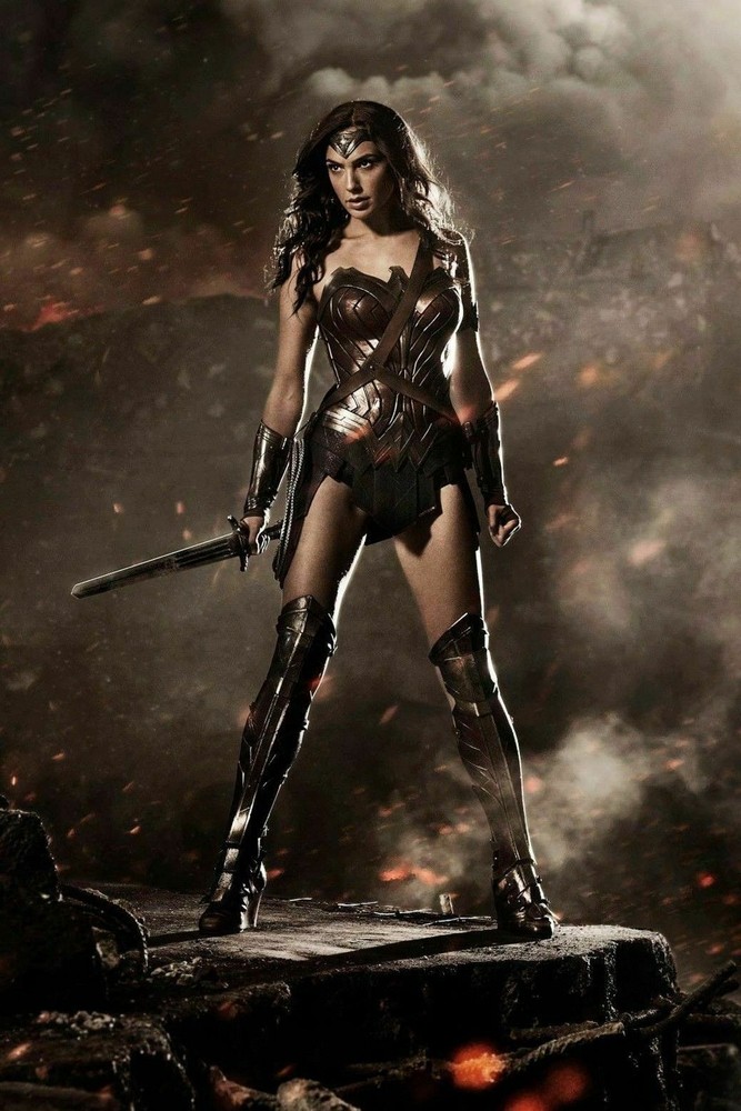 Wonder Women Sexy Model Gir Wall Print Poster 20×30