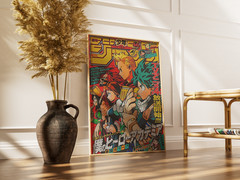 My Hero Academia Poster Print – Anime Manga Art Japanese Wall Decor