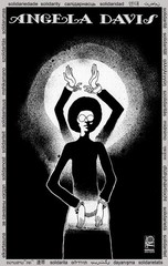 13450.Decor political Poster.Cold War Solidarity in 30 languages.Angela Davis