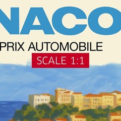 Monaco Vintage F1 Grand Prix 1967 Art Poster — Auto Racing Wall Art, Formula 1