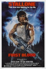 First Blood Movie Poster Print 12×18 24×36 Art Home Theater Decor Rambo